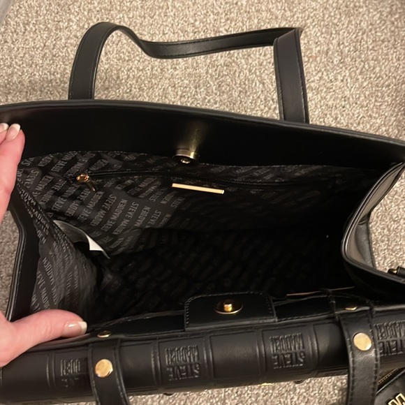 NWT Steve Madden black purse - Picture 3 of 7